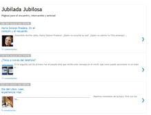 Tablet Screenshot of jubiladajubilosa.com